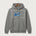Leading Edge South Dakota Team Store - Medium Grey Port & Co Core Fleece Pullover Hooded Sweatshirt. PC78H