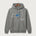 Leading Edge New York Team Store - Medium Grey Port & Co Core Fleece Pullover Hooded Sweatshirt. PC78H