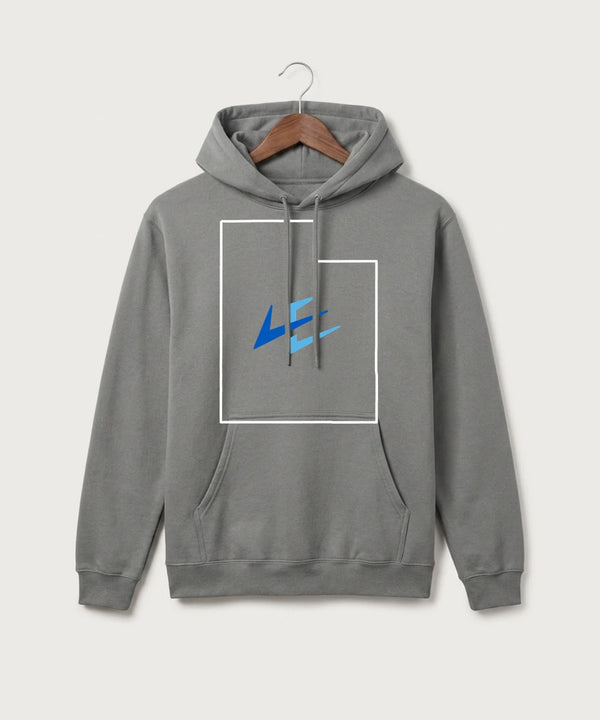Leading Edge Utah Team Store - Medium Grey Port & Co Core Fleece Pullover Hooded Sweatshirt. PC78H