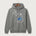Leading Edge Michigan Team Store - Medium Grey Port & Co Core Fleece Pullover Hooded Sweatshirt. PC78H