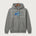 Leading Edge Kansas Team Store - Medium Grey Port & Co Core Fleece Pullover Hooded Sweatshirt. PC78H