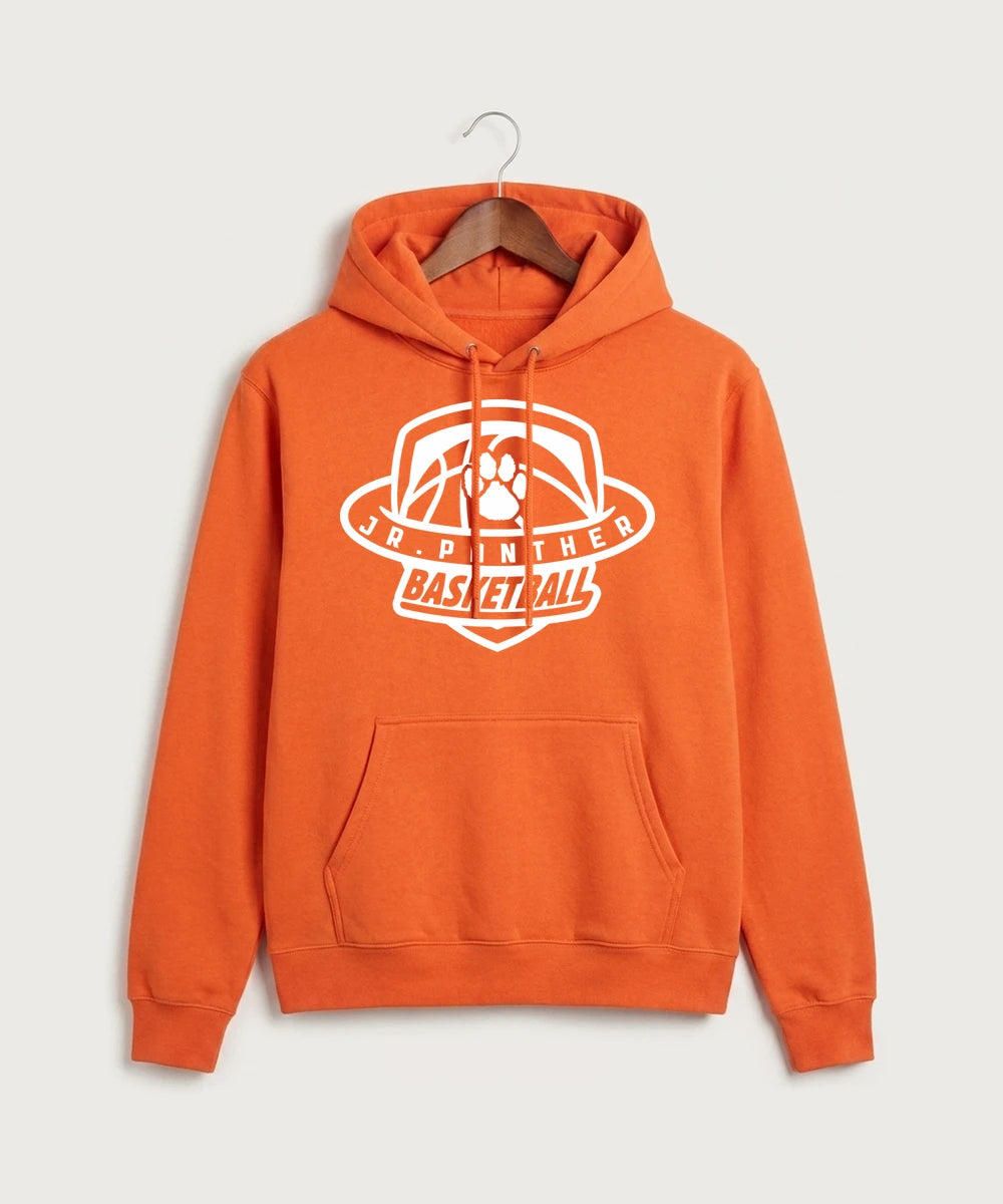 Jr Panther Basketball - S. Orange Port & Co Core Fleece Pullover Hooded Sweatshirt. PC78H