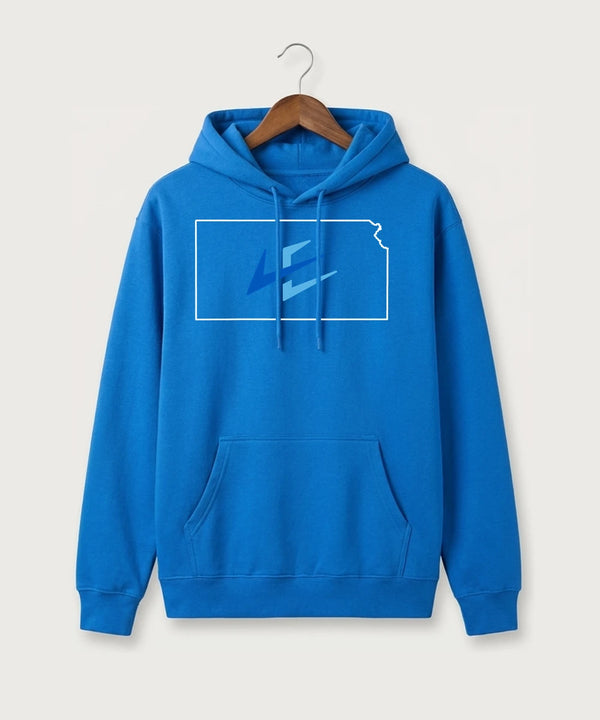 Leading Edge Kansas Team Store - True Royal Hoodie Value