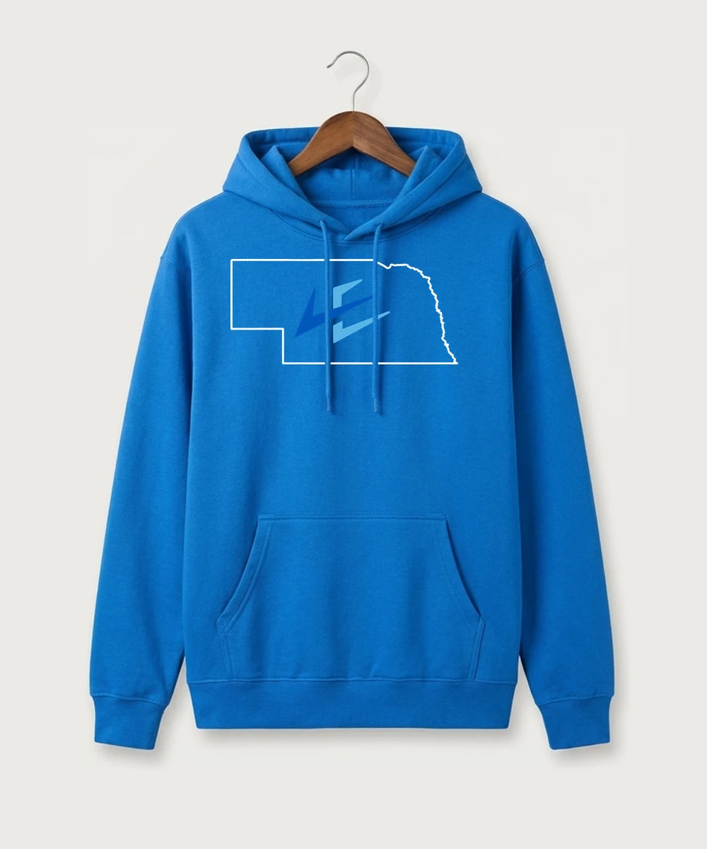 Leading Edge Nebraska Team Store - True Royal Hoodie Value