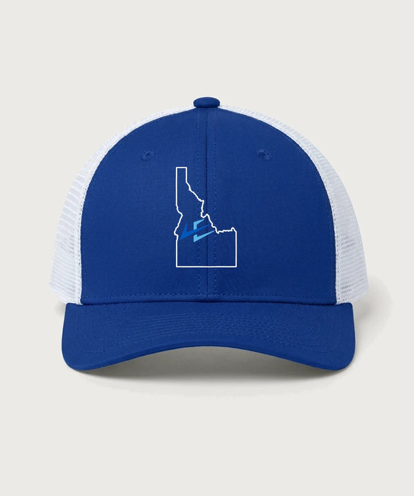 Leading Edge Idaho Team Store - True Royal/ White Sport-Tek Club Trucker Cap STC46