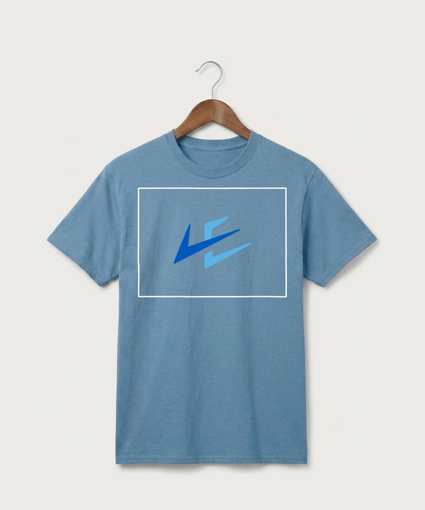 Leading Edge Colorado Team Store - Tundra Blue Port & Co Core Cotton Tee. PC54