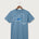 Leading Edge New York Team Store - Tundra Blue Port & Co Core Cotton Tee. PC54