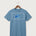 Leading Edge Kansas Team Store - Tundra Blue Port & Co Core Cotton Tee. PC54