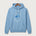 Leading Edge New Jersey Team Store - Tundra Blue Port & Co Core Fleece Pullover Hooded Sweatshirt. PC78H