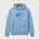 Leading Edge Kansas Team Store - Tundra Blue Port & Co Core Fleece Pullover Hooded Sweatshirt. PC78H