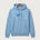 Leading Edge Nebraska Team Store - Tundra Blue Port & Co Core Fleece Pullover Hooded Sweatshirt. PC78H