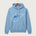 Leading Edge West Virginia Team Store - Tundra Blue Port & Co Core Fleece Pullover Hooded Sweatshirt. PC78H