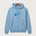 Leading Edge South Dakota Team Store - Tundra Blue Port & Co Core Fleece Pullover Hooded Sweatshirt. PC78H