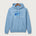Leading Edge Montana Team Store - Tundra Blue Port & Co Core Fleece Pullover Hooded Sweatshirt. PC78H