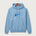 Leading Edge Connecticut Team Store - Tundra Blue Port & Co Core Fleece Pullover Hooded Sweatshirt. PC78H