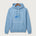 Leading Edge Utah Team Store - Tundra Blue Port & Co Core Fleece Pullover Hooded Sweatshirt. PC78H