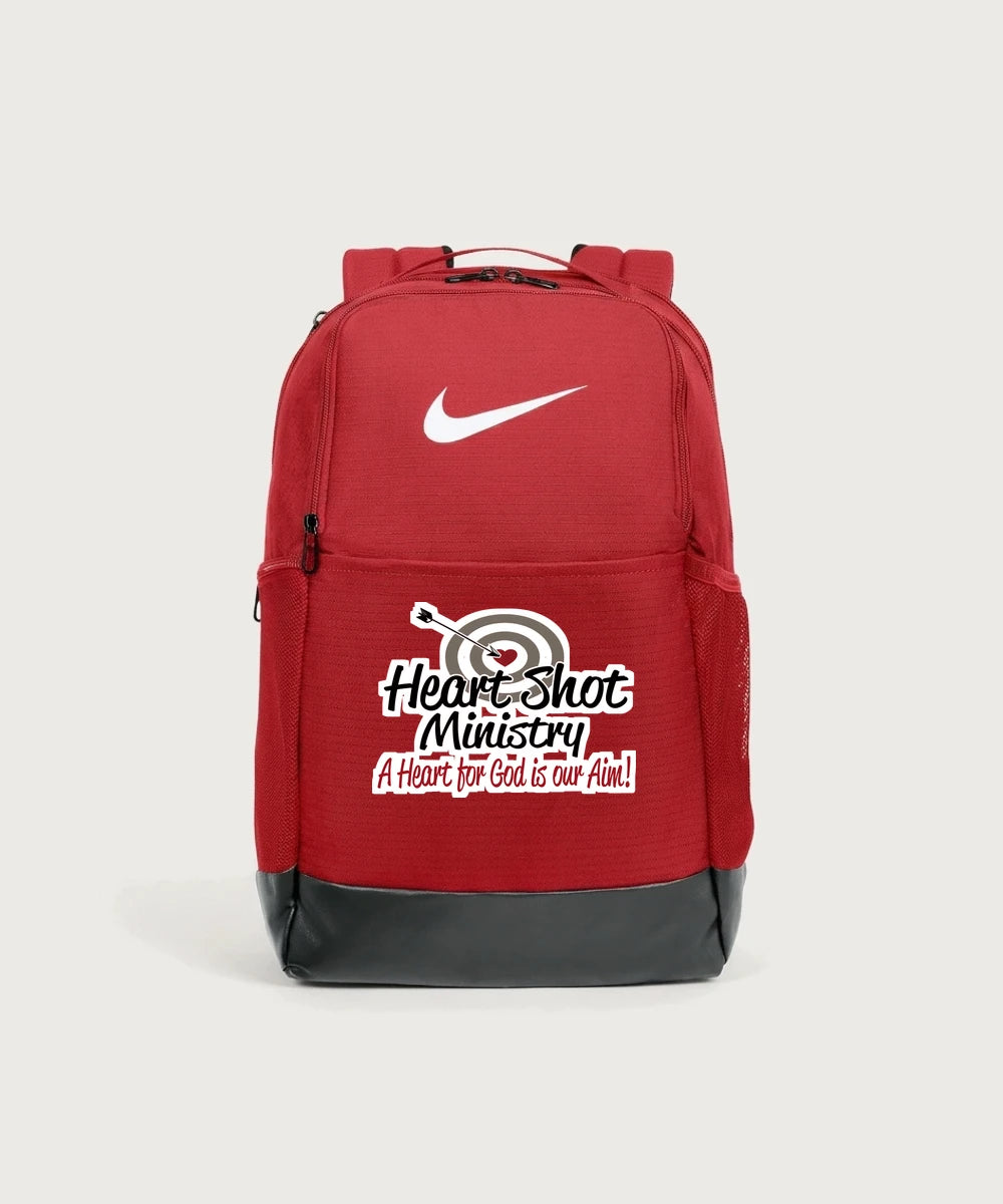 Heart Shot Ministry Archery Team Store - University Red Nike Brasilia Medium Backpack NKDH7709