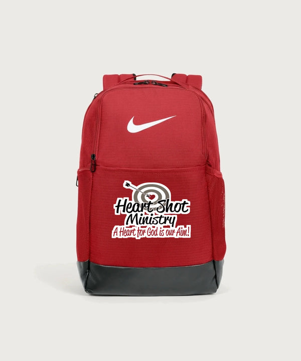 Heart Shot Ministry Archery Team Store - University Red Nike Brasilia Medium Backpack NKDH7709