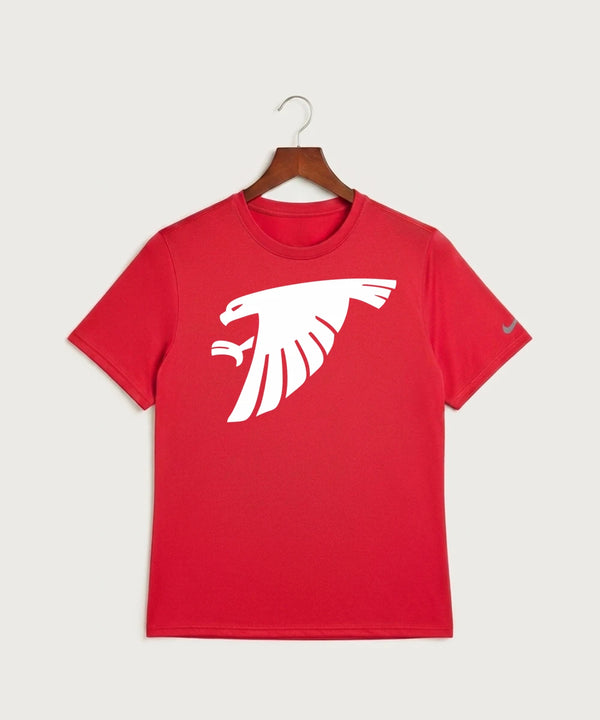 Sauk Valley Community College Basketball Team Store - University Red Nike Swoosh Sleeve rLegend Tee NKDX8730