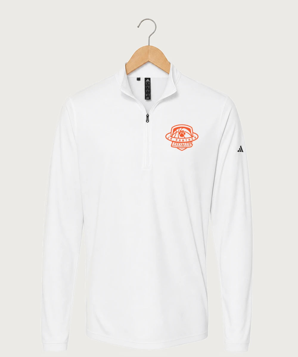 Jr Panther Basketball - White Men's Ultimate365 Lightweight Quarter-Zip Pullover