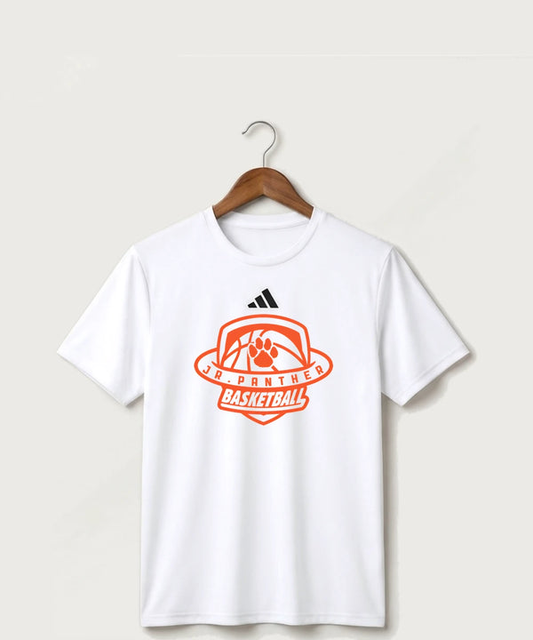 Jr Panther Basketball - White/ Black Men's Pregame T-Shirt