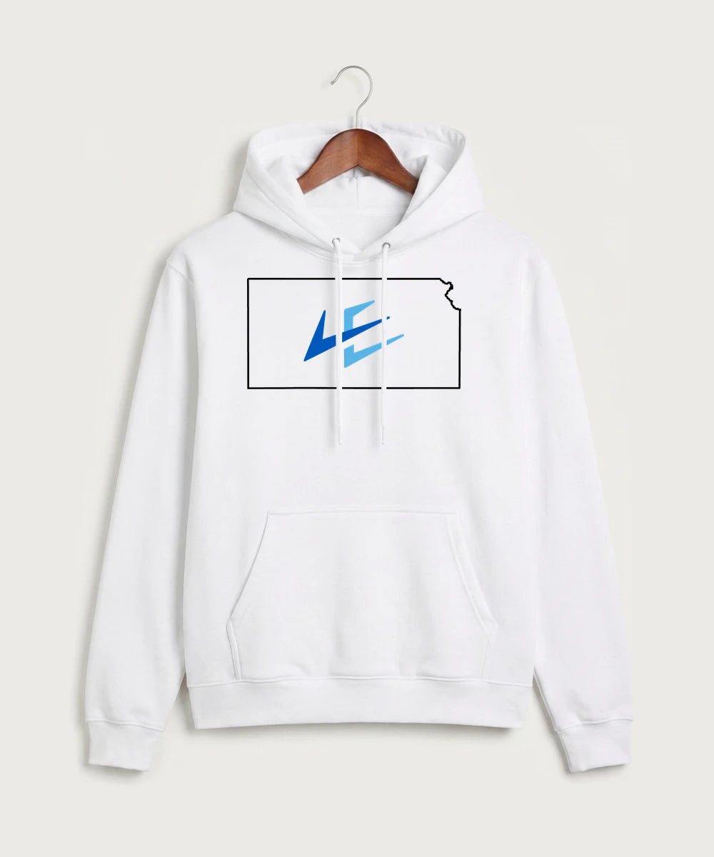 Leading Edge Kansas Team Store - White Hoodie Value