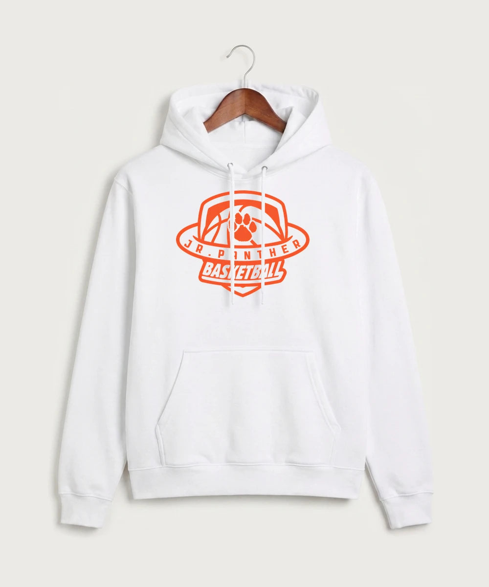 Jr Panther Basketball - White Hoodie Value