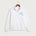 Leading Edge New York Team Store - White Nike Club Fleece Sleeve Swoosh 1/2-Zip NKDX6718