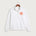 Jr Panther Basketball - White Nike Club Fleece Sleeve Swoosh 1/2-Zip NKDX6718