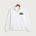 Northwestern Volleyball - White Nike Club Fleece Sleeve Swoosh 1/2-Zip NKDX6718