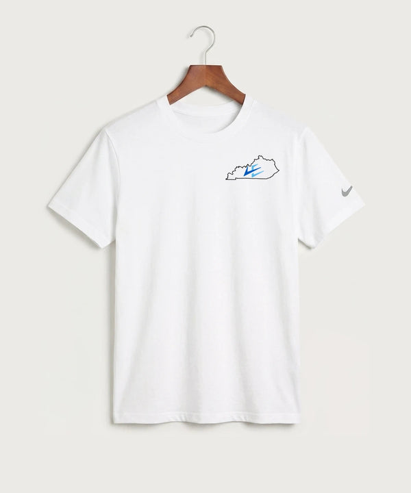 Leading Edge Kentucky Team Store - White Nike Swoosh Sleeve rLegend Tee NKDX8730
