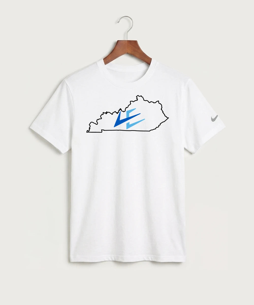 Leading Edge Kentucky Team Store - White Nike Swoosh Sleeve rLegend Tee NKDX8730