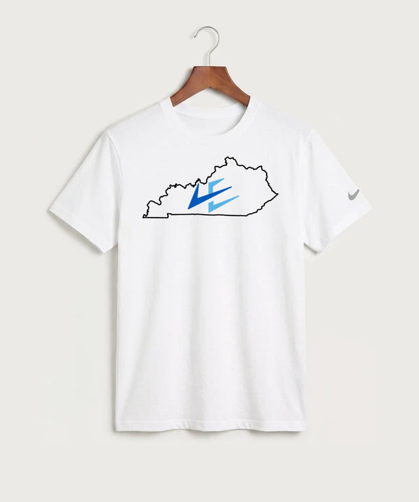 Leading Edge Kentucky Team Store - White Nike Swoosh Sleeve rLegend Tee NKDX8730