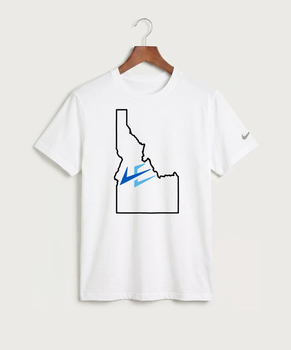 Leading Edge Idaho Team Store - White Nike Swoosh Sleeve rLegend Tee NKDX8730