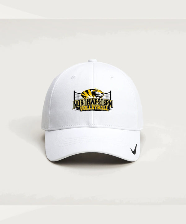 Northwestern Volleyball - White Nike Dri-FIT Legacy Cap NKFB6447