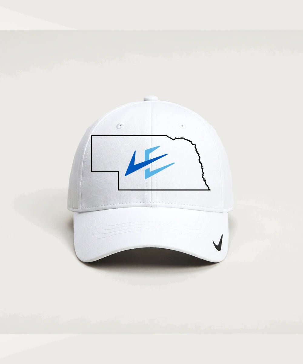Leading Edge Nebraska Team Store - White Nike Dri-FIT Legacy Cap NKFB6447
