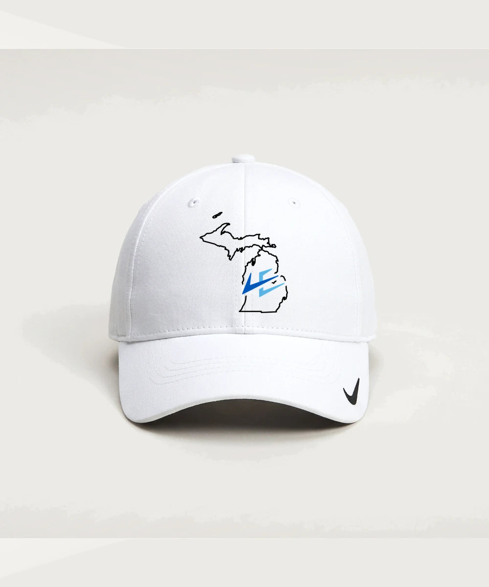 Leading Edge Michigan Team Store - White Nike Dri-FIT Legacy Cap NKFB6447