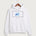 Leading Edge Kansas Team Store - White Port & Co Core Fleece Pullover Hooded Sweatshirt. PC78H