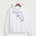 Leading Edge Florida Team Store - White Port & Co Core Fleece Pullover Hooded Sweatshirt. PC78H