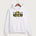Northwestern Volleyball - White Port & Co Core Fleece Pullover Hooded Sweatshirt. PC78H