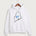 Leading Edge Maine Team Store - White Port & Co Core Fleece Pullover Hooded Sweatshirt. PC78H
