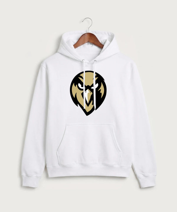 Hudson Catholic High School Soccer Team Store - White Port & Co Core Fleece Pullover Hooded Sweatshirt. PC78H