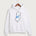 Leading Edge New Jersey Team Store - White Port & Co Core Fleece Pullover Hooded Sweatshirt. PC78H