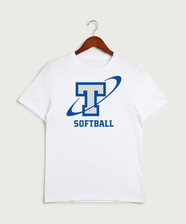 Papillion La Vista South Titan Softball Team Store - White Sport-Tek PosiCharge Competitor Tee. ST350