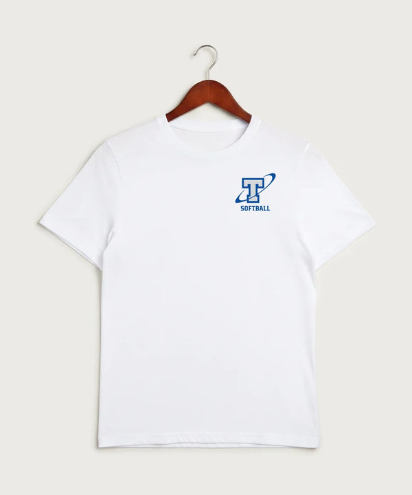 Papillion La Vista South Titan Softball Team Store - White Sport-Tek PosiCharge Competitor Tee. ST350
