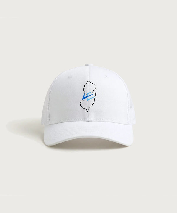 Leading Edge New Jersey Team Store - White/ White Sport-Tek Club Trucker Cap STC46