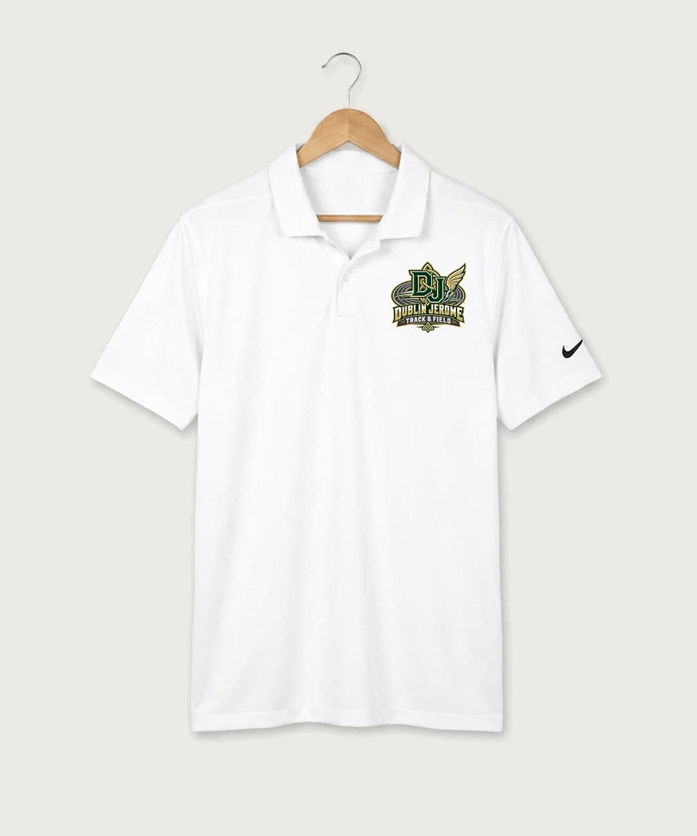 Dublin Jerome Track & Field Team Store - White Polo