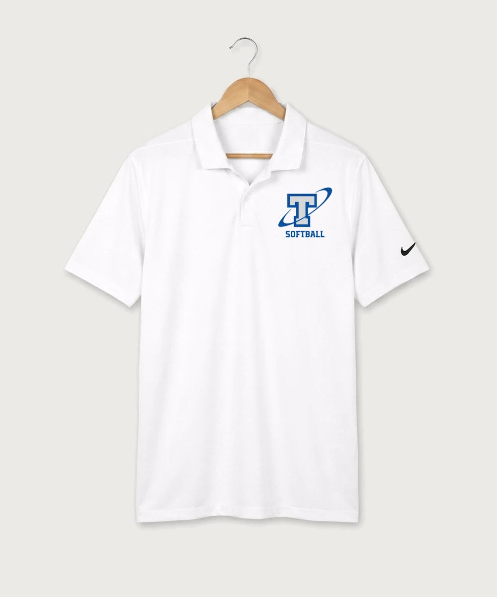Papillion La Vista South Titan Softball Team Store - White Polo