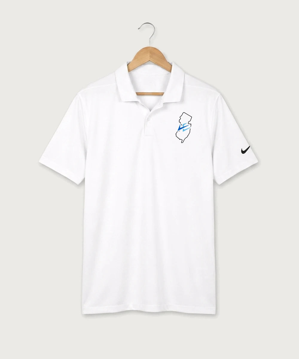 Leading Edge New Jersey Team Store - White Polo
