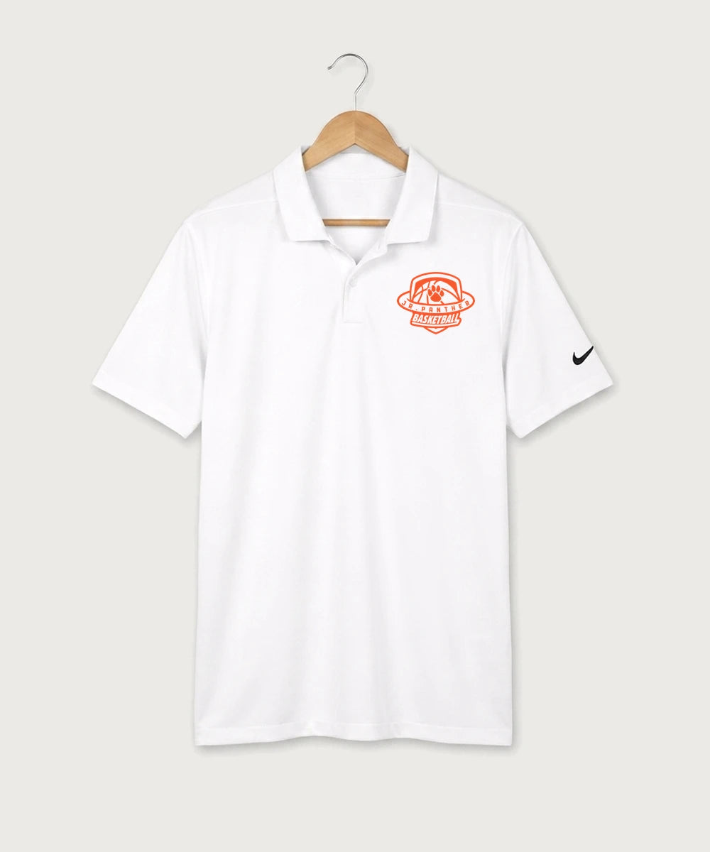 Jr Panther Basketball - White Polo